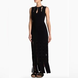 St. John Embellished Knit Gown